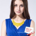 Fashion Yellow Colorful Mental Alloy Beautiful Jewelry Necklace Gifts